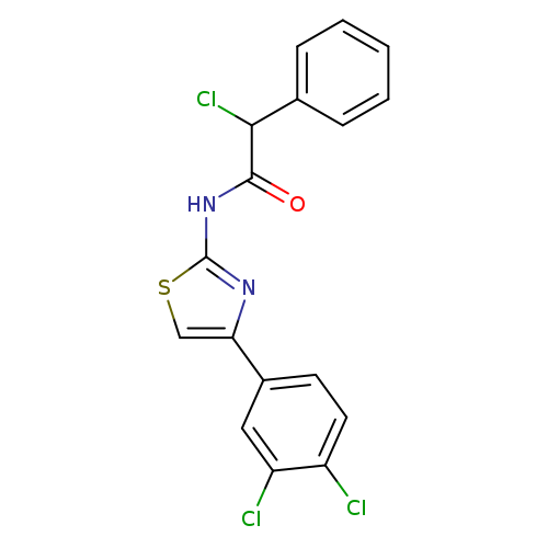 2-Chloro-n-[4-(3,4-dichloro-phenyl)-thiazol-2-yl]-2-phenyl-acetamide