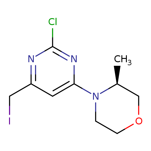 (S)-4-(2-chloro-6-(iodomethyl)pyrimidin-4-yl)-3-methylmorpholine