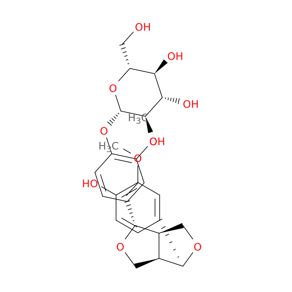 (+)-Piresil-4-O-β-D-glucopyraside