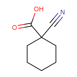 Cyclohexanecarboxylic acid, 1-cyano- (9CI)
