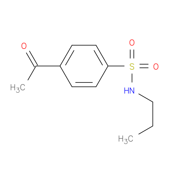 4-Acetyl-N-propylbenzenesulfonamide
