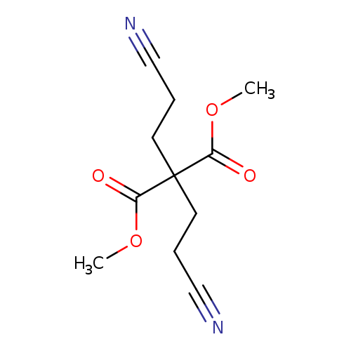 1,3-dimethyl 2,2-bis(2-cyanoethyl)propanedioate