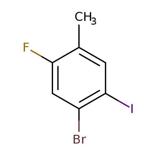 Benzene, 1-bromo-5-fluoro-2-iodo-4-methyl-