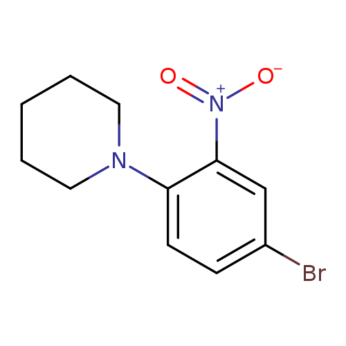 1-(4-Bromo-2-nitrophenyl)piperidine