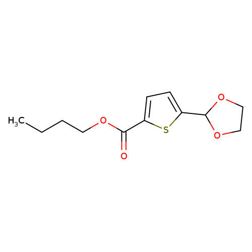 Butyl 5-(1,3-Dioxolan-2-yl)-2-thiophenecarboxylate