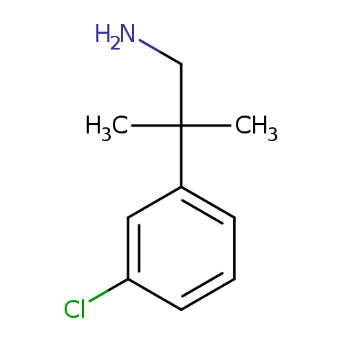 2-(3-chlorophenyl)-2-methylpropan-1-amine