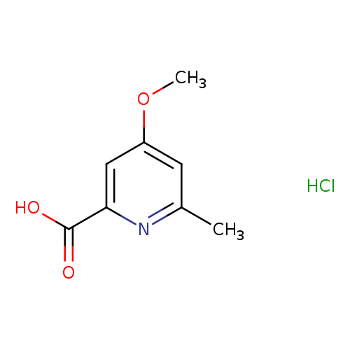 4-methoxy-6-methylpyridine-2-carboxylic acid hydrochloride