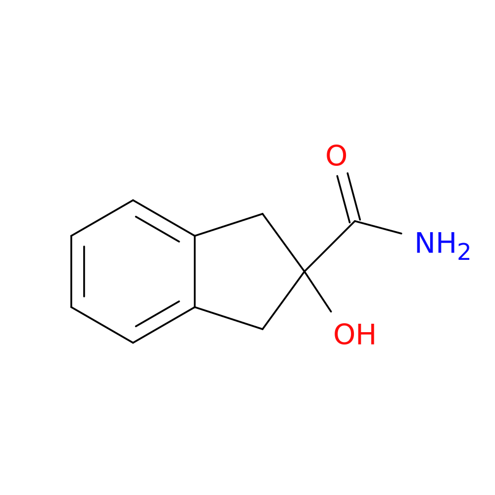 2-hydroxy-2,3-dihydro-1H-indene-2-carboxamide