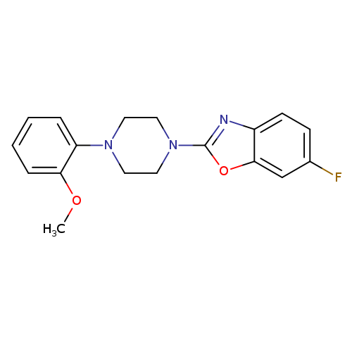 6-fluoro-2-[4-(2-methoxyphenyl)piperazin-1-yl]-1,3-benzoxazole