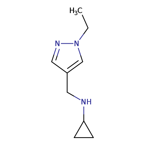 N-[(1-ethyl-1H-pyrazol-4-yl)methyl]cyclopropanamine