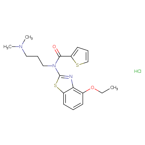 N-[3-(dimethylamino)propyl]-N-(4-ethoxy-1,3-benzothiazol-2-yl)thiophene-2-carboxamide hydrochloride