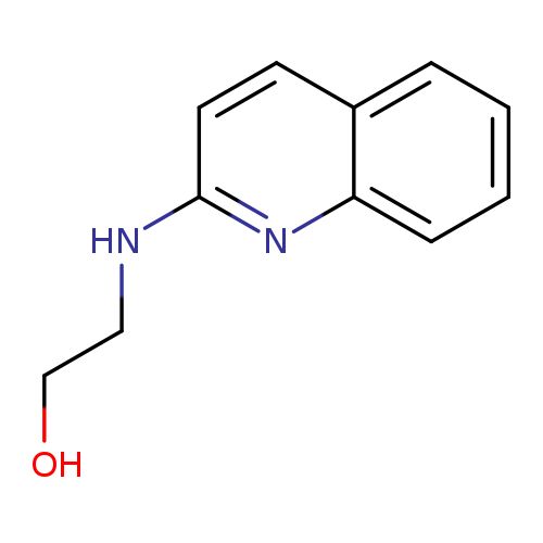 2-(Quinolin-2-ylamino)ethan-1-ol