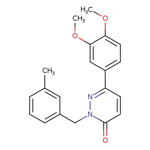 6-(3,4-dimethoxyphenyl)-2-[(3-methylphenyl)methyl]-2,3-dihydropyridazin-3-one