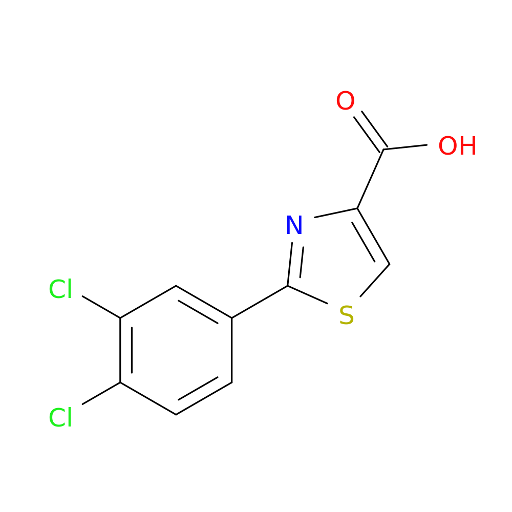 2-(3,4-dichlorophenyl)-1,3-thiazole-4-carboxylic acid