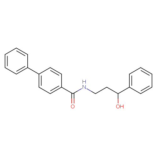 N-(3-hydroxy-3-phenylpropyl)-[1,1'-biphenyl]-4-carboxamide