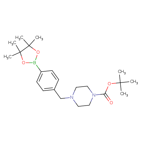 Tert-Butyl 4-(4-(4,4,5,5-tetramethyl-1,3,2-dioxaborolan-2-yl)benzyl)piperazine-1-carboxylate