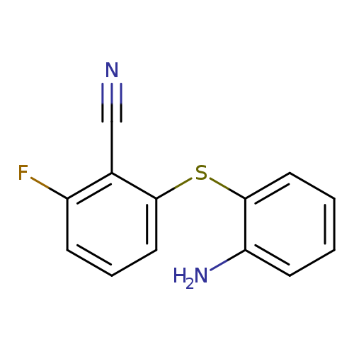 2-[(2-aminophenyl)sulfanyl]-6-fluorobenzonitrile