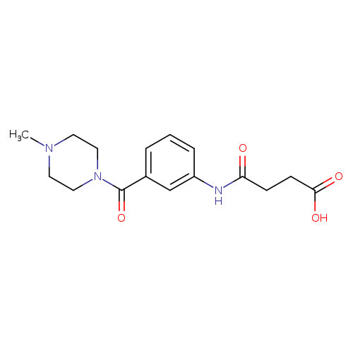 4-{3-[(4-Methyl-1-piperazinyl)carbonyl]anilino}-4-oxobutanoic acid