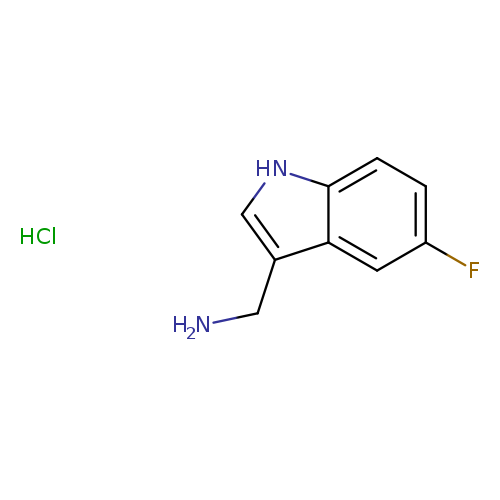 (5-fluoro-1H-indol-3-yl)methanaminehydrochloride