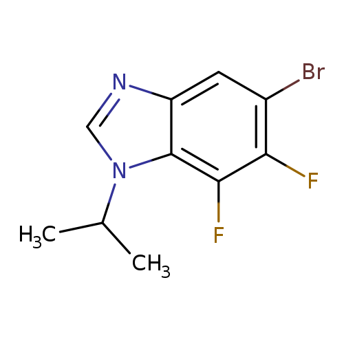 5-Bromo-6,7-difluoro-1-isopropylbenzimidazole