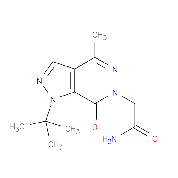 2-{1-tert-butyl-4-methyl-7-oxo-1H,6H,7H-pyrazolo[3,4-d]pyridazin-6-yl}acetamide