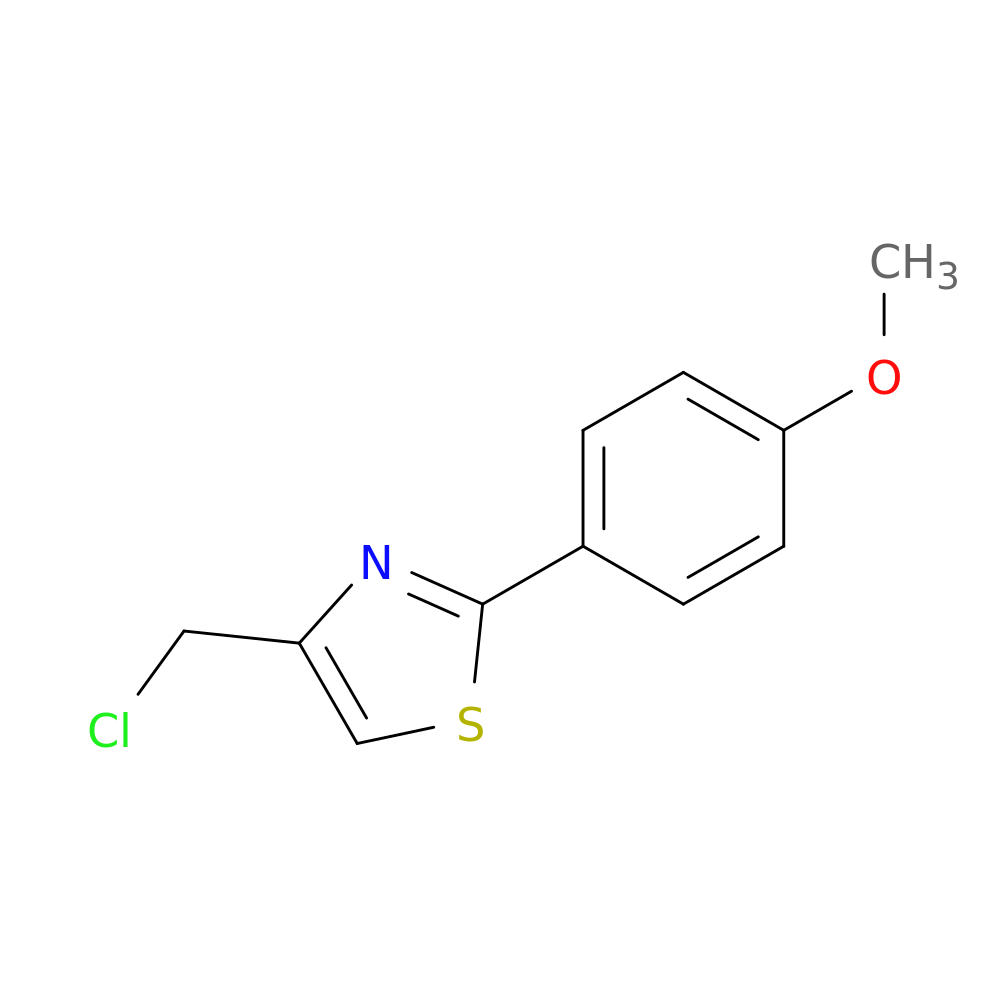 4-(Chloromethyl)-2-(4-methoxyphenyl)thiazole hydrochloride