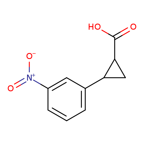 2-(3-nitrophenyl)cyclopropane-1-carboxylic acid, Mixture of diastereomers