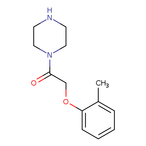 2-(2-methylphenoxy)-1-(piperazin-1-yl)ethan-1-one