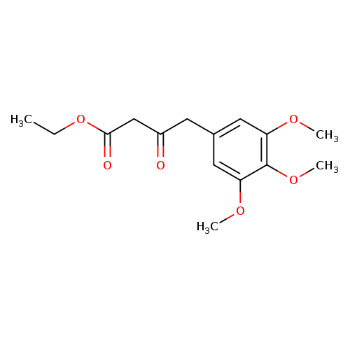 ethyl 3-oxo-4-(3,4,5-trimethoxyphenyl)butanoate