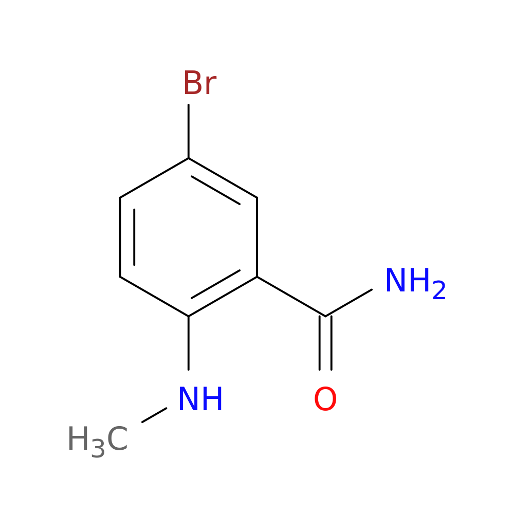 5-Bromo-2-(methylamino)benzamide