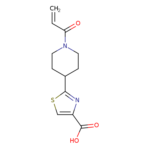 2-[1-(prop-2-enoyl)piperidin-4-yl]-1,3-thiazole-4-carboxylicacid