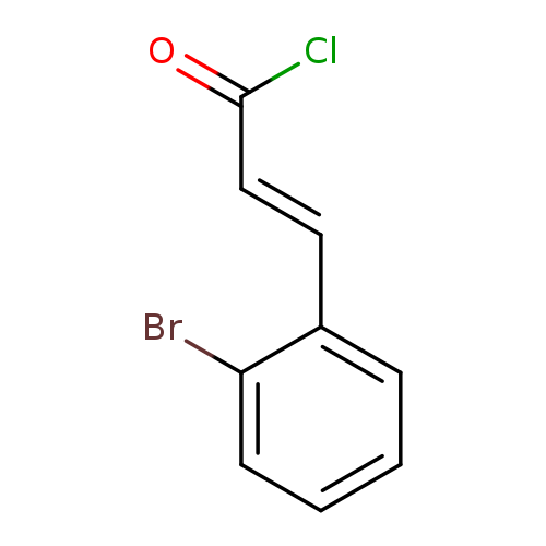(2E)-3-(2-Bromophenyl)acryloyl chloride