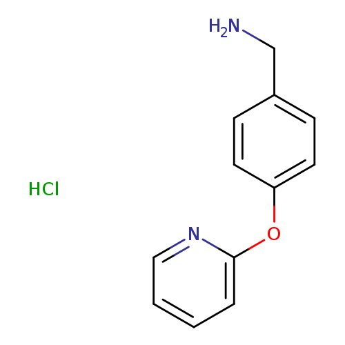 4-(Pyridin-2-yloxy)benzylamine, HCl