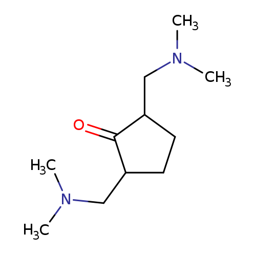 2,5-Bis[(dimethylamino)methyl]cyclopentanone dihydrochloride