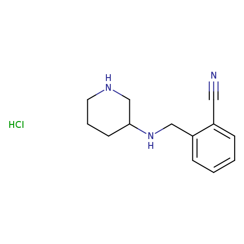 2-(Piperidin-3-ylaminomethyl)-benzonitrile hydrochloride
