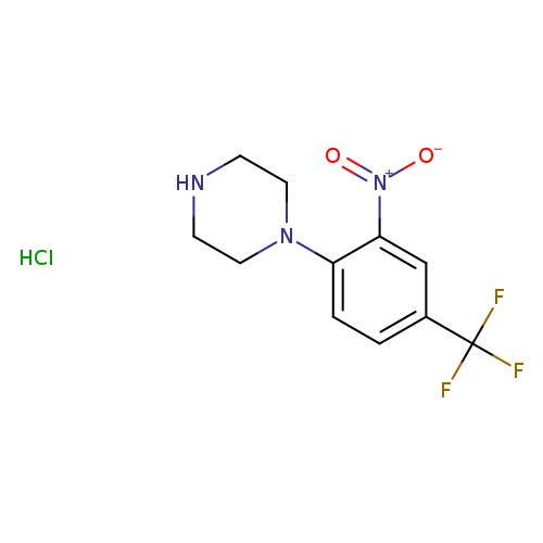 1-[2-Nitro-4-(trifluoromethyl)phenyl]piperazine hydrochloride