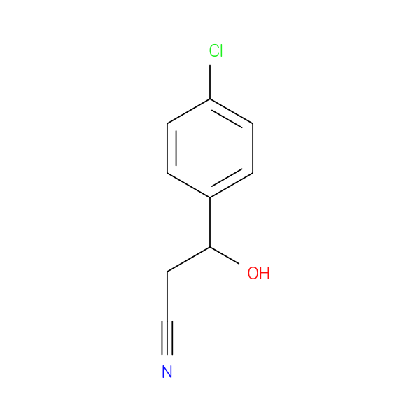 3-(4-Chlorophenyl)-3-hydroxypropanenitrile