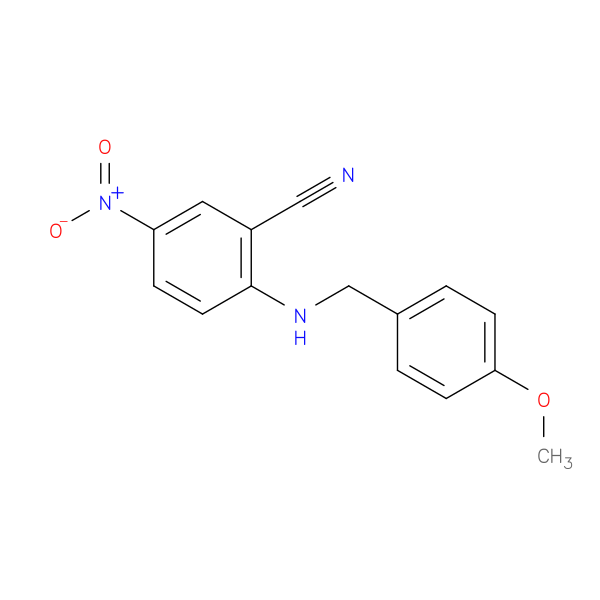 2-[(4-Methoxybenzyl)amino]-5-nitrobenzonitrile