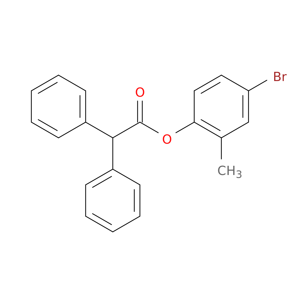 4-bromo-2-methylphenyl diphenylacetate