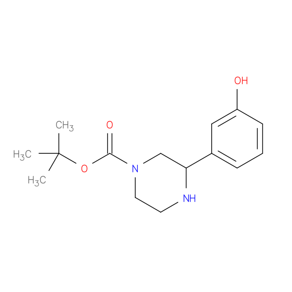 tert-Butyl 3-(3-hydroxyphenyl)piperazine-1-carboxylate