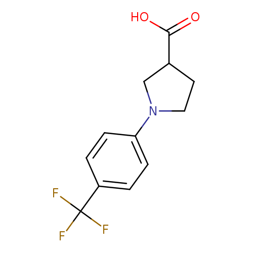 1-[4-(Trifluoromethyl)phenyl]pyrrolidine-3-carboxylic acid
