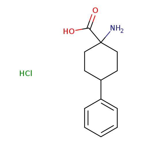 1-Amino-4-phenylcyclohexane-1-carboxylic acid hydrochloride