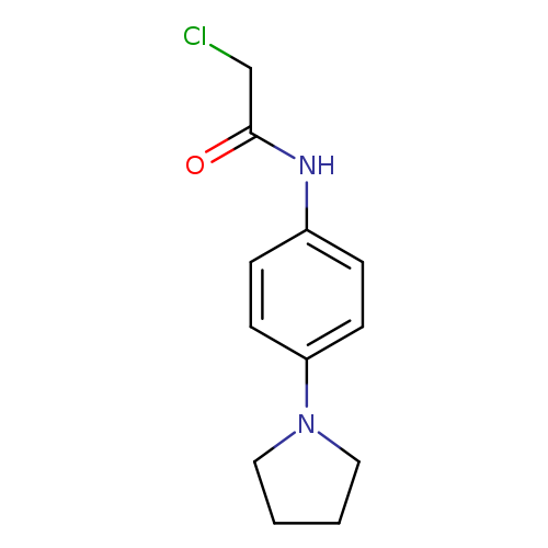 2-Chloro-N-(4-(pyrrolidin-1-yl)phenyl)acetamide