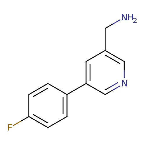 (5-(4-Fluorophenyl)pyridin-3-yl)methanamine
