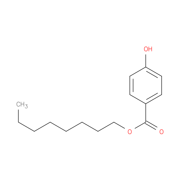 Benzoic acid, 4-hydroxy-, octyl ester