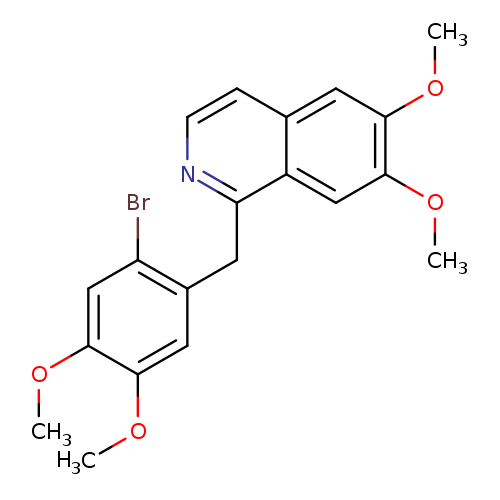 1-(2-Bromo-4,5-dimethoxybenzyl)-6,7-dimethoxyisoquinoline