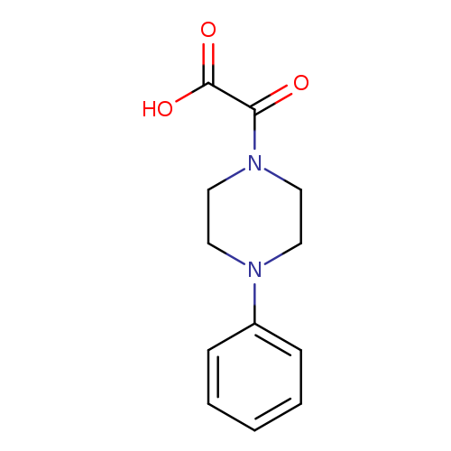 2-oxo-2-(4-phenylpiperazin-1-yl)acetic acid