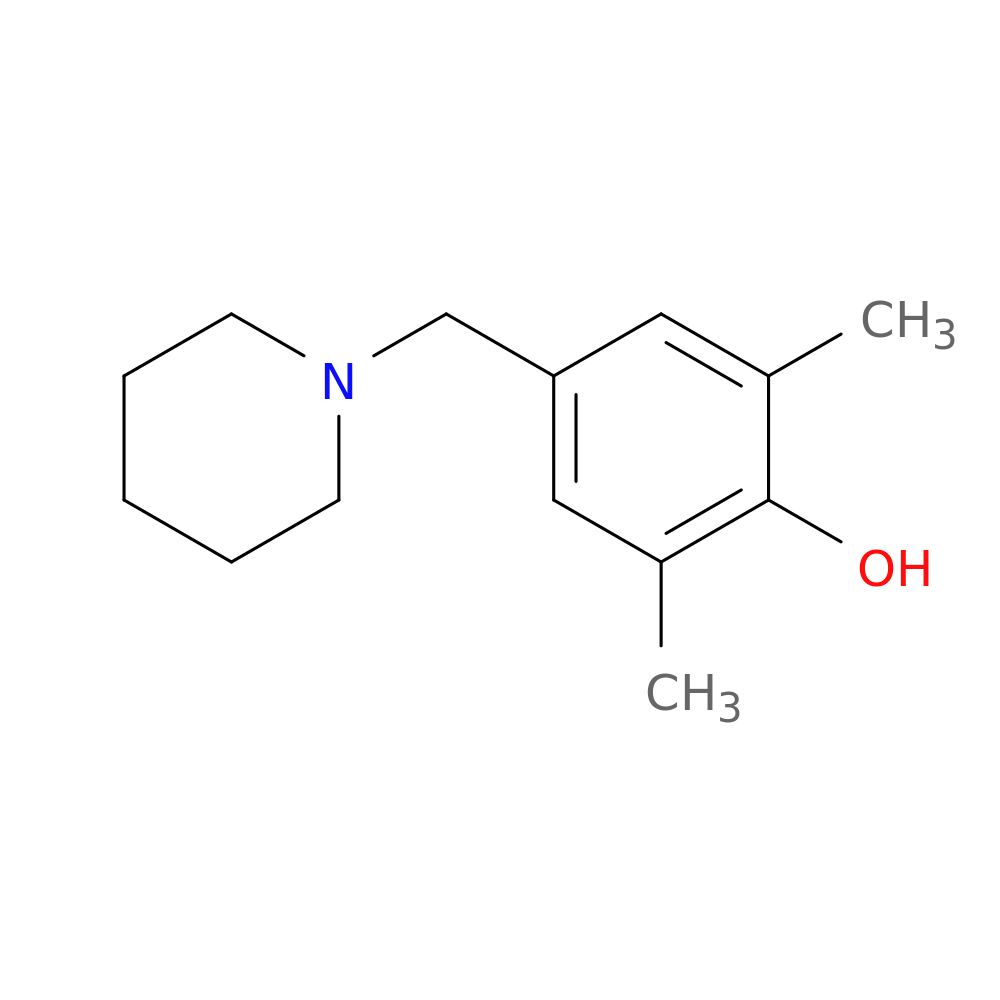 2,6-Dimethyl-4-(piperidin-1-ylmethyl)phenol