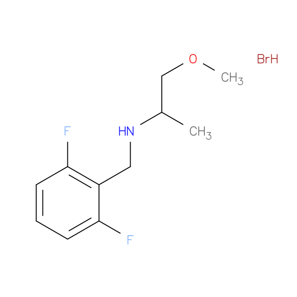 N-(2,6-Difluorobenzyl)-1-methoxy-2-propanamine hydrobromide