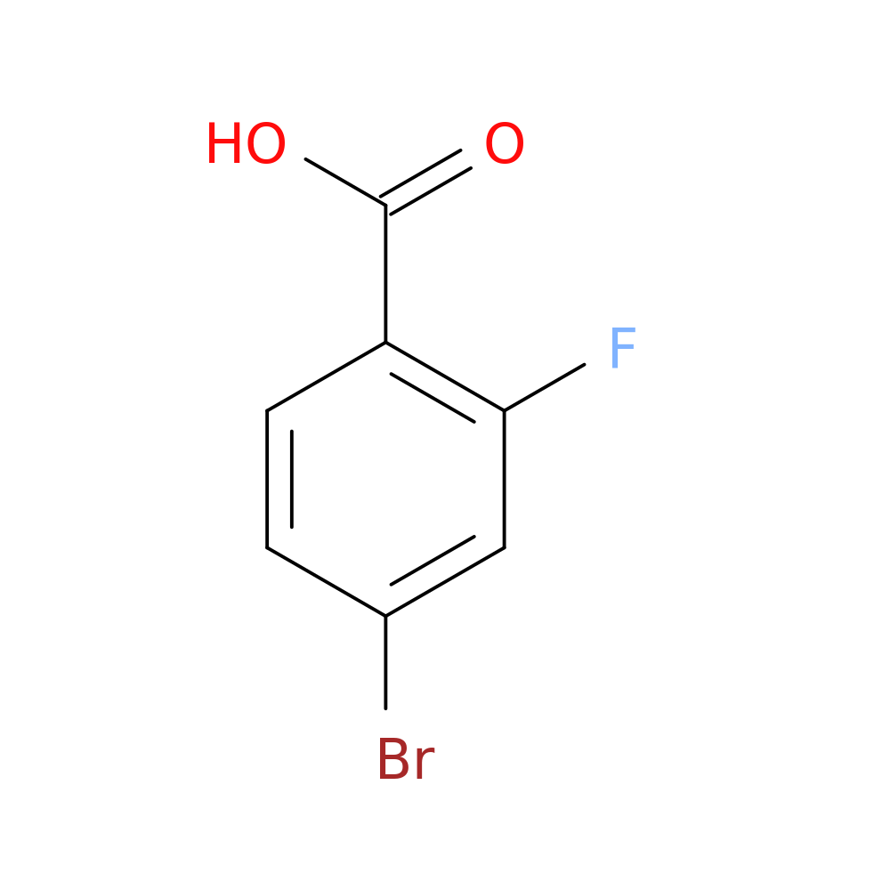 4-Bromo-2-fluorobenzoic acid